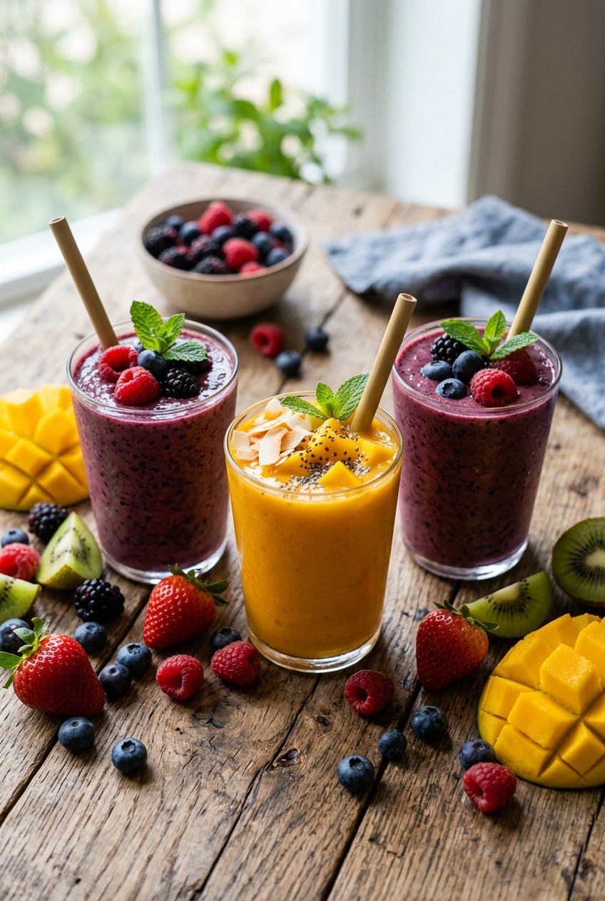 fruit smoothie recipes healthy - 8 Fruit Smoothie Recipes Healthy Worth Trying