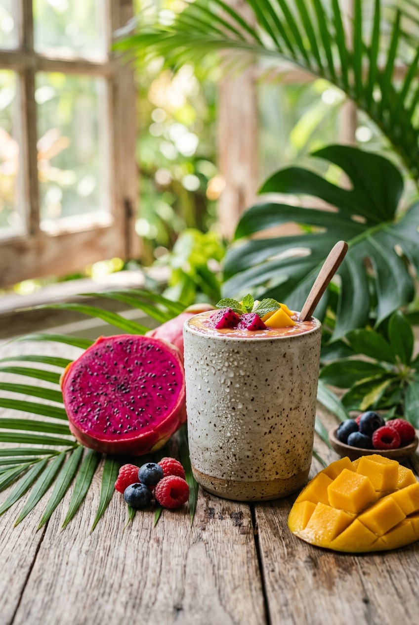 tropical smoothie recipes - 8 Tropical Smoothie Recipes You Need to See